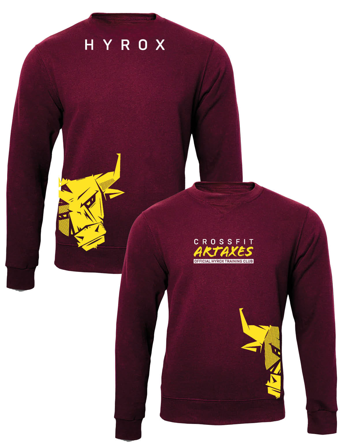 Crew Neck Sweater - Artaxes Side - Artaxes