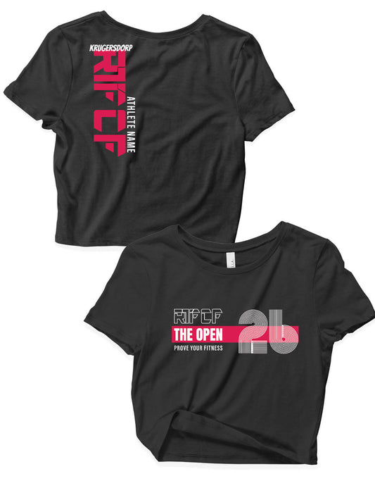 Ladies Crop Top - Open 2026 - RTF Crossfit