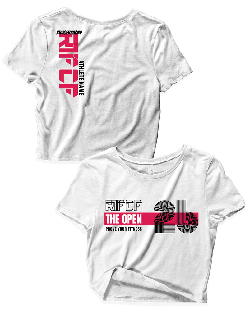 Ladies Crop Top - Open 2026 - RTF Crossfit