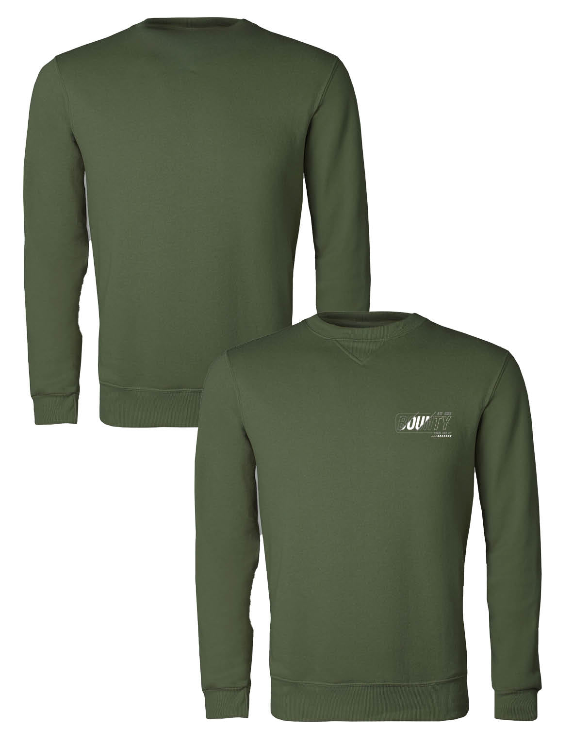 Crew Neck Sweater - Logo Only - Bounty Fitness