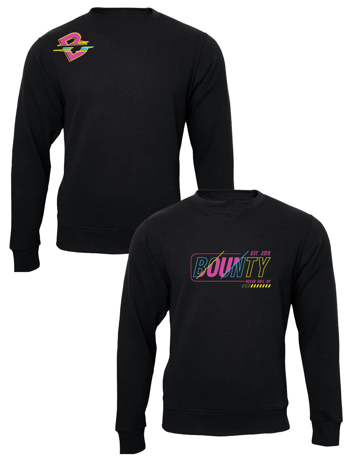 Crew Neck Sweater - Colour - Bounty Fitness