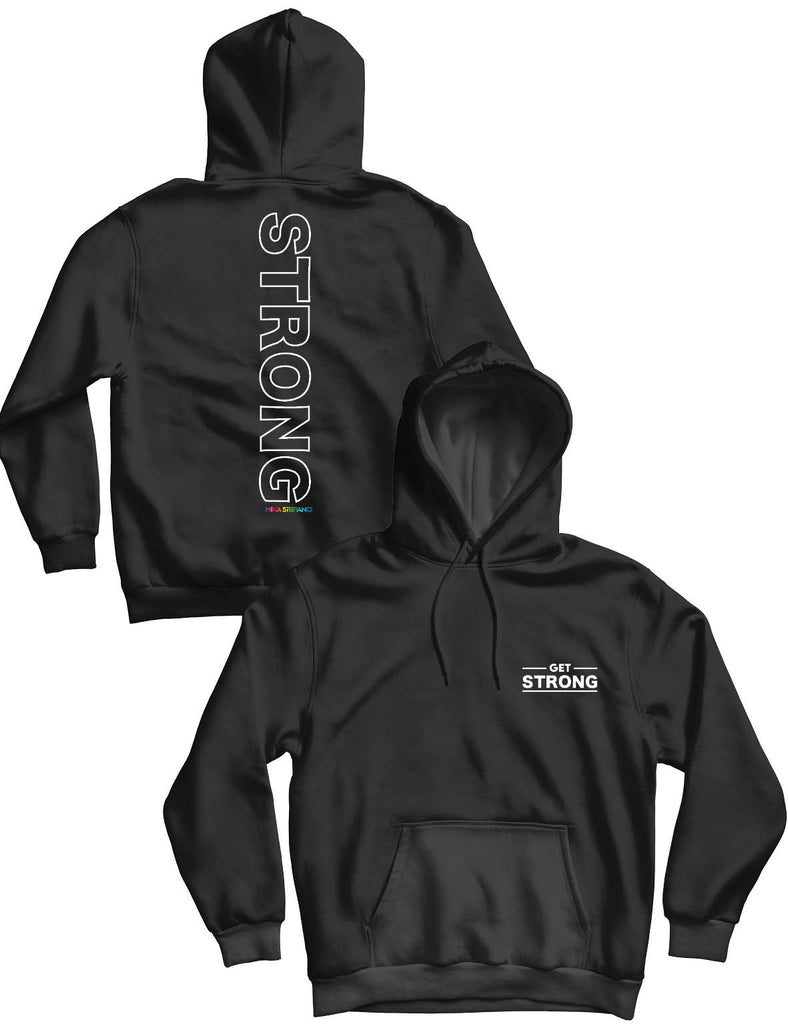 Premium Unisex Hoodie 310gsm - Get Strong - Strong By Mika