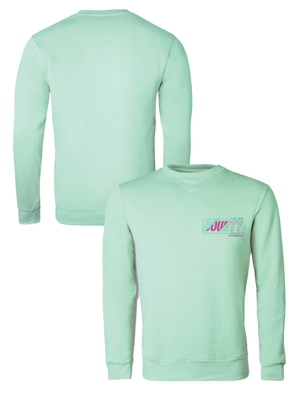 Crew Neck Sweater - Logo Only - Bounty Fitness