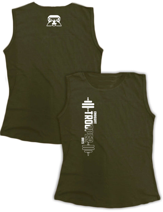Ladies Everyday Tank Tops - Logo Plain - Trooper