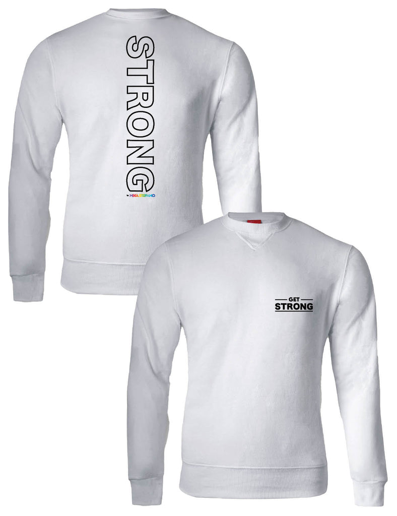 Crew Neck Sweater - Get Strong - Strong By Mika - AMRAP