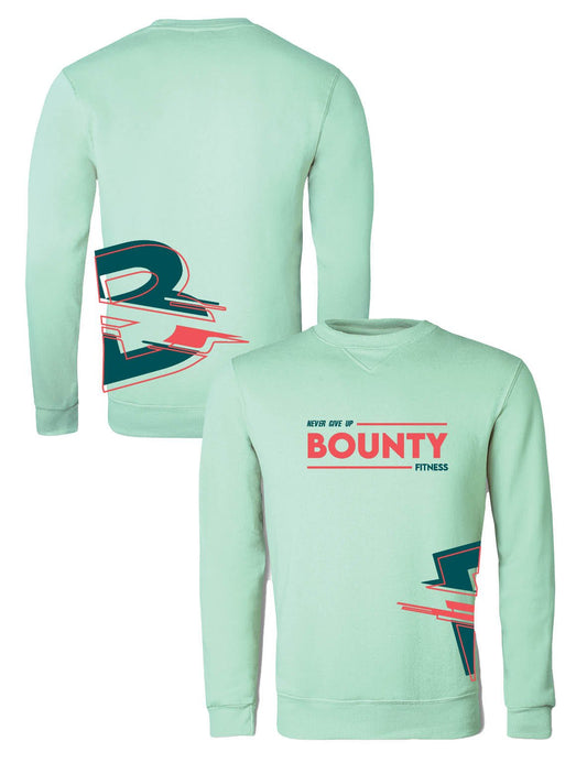 Crew Neck Sweater - Logo Side - Bounty Fitness - AMRAP