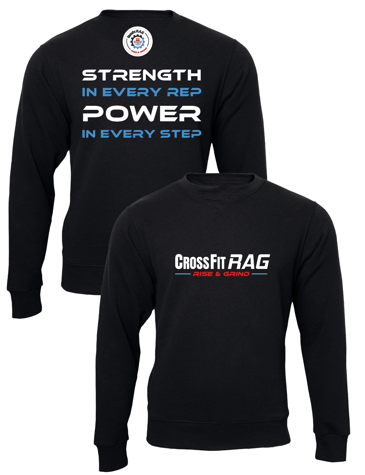 Crew Neck Sweater - Strength - RAG - AMRAP