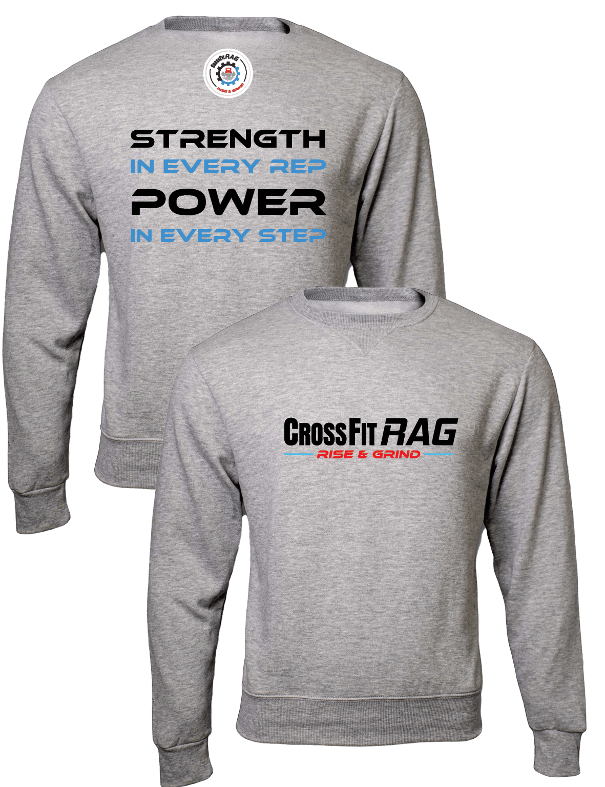 Crew Neck Sweater - Strength - RAG - AMRAP