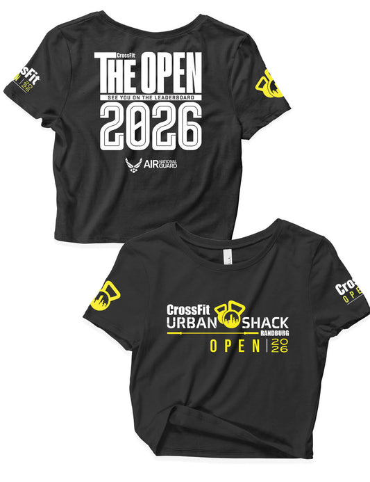 Ladies Crop Top - Open 2026 - Urban Shack - AMRAP