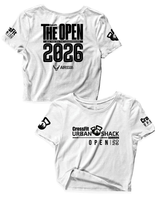 Ladies Crop Top - Open 2026 - Urban Shack - AMRAP