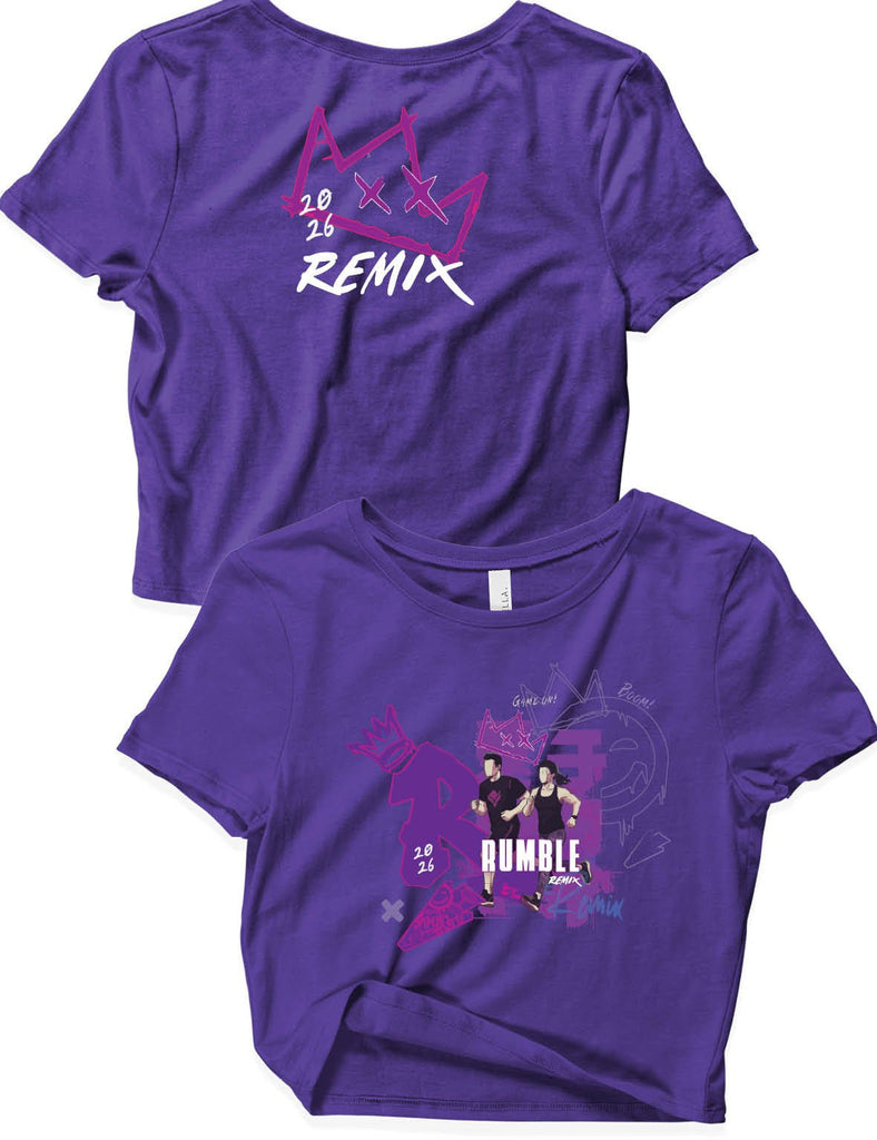Ladies Crop Top - Remix - ATG - AMRAP