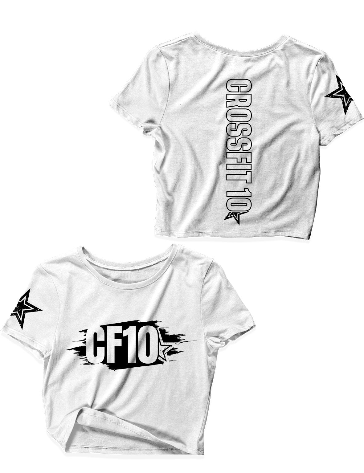 Ladies Crop Tops - 10Star - CF10 - AMRAP INDUSTRIES