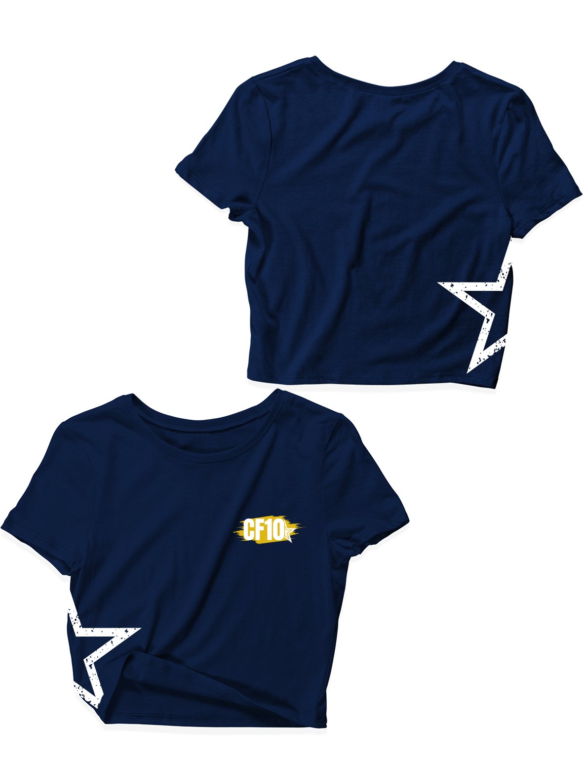 Ladies Crop Tops - 10Star - CF10 - AMRAP INDUSTRIES