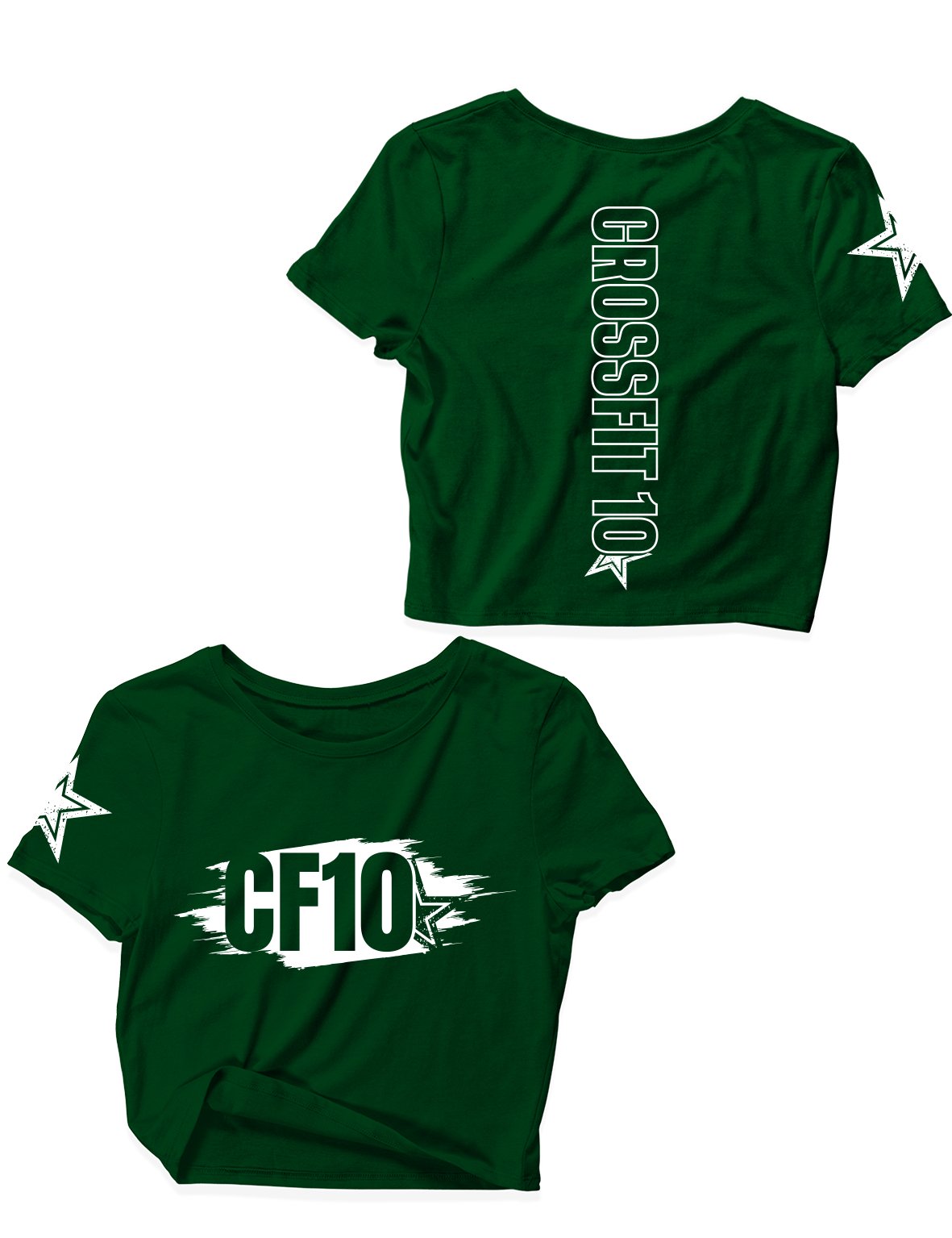 Ladies Crop Tops - 10Star - CF10 - AMRAP INDUSTRIES