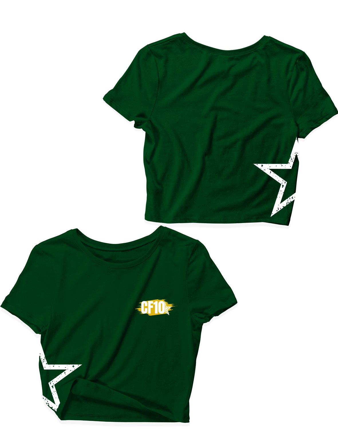 Ladies Crop Tops - 10Star - CF10 - AMRAP INDUSTRIES