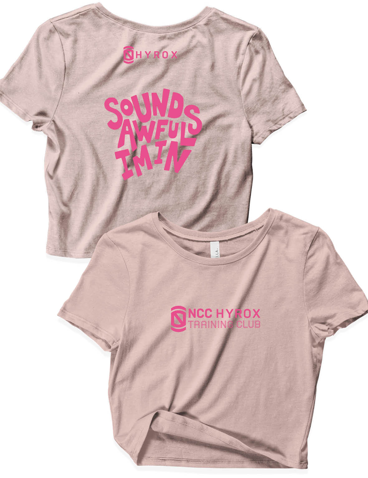 Ladies Crop Tops - Awful - Northcliff Crossfit - AMRAP