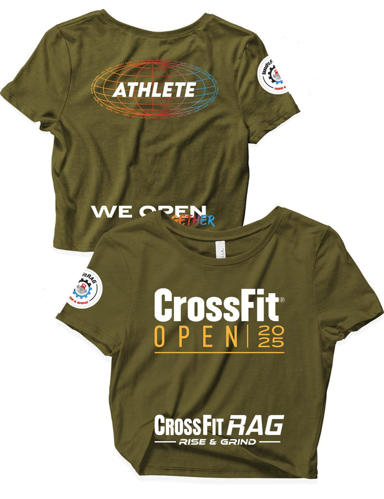 Ladies Crop Tops - Open 2025 - RAG - AMRAP