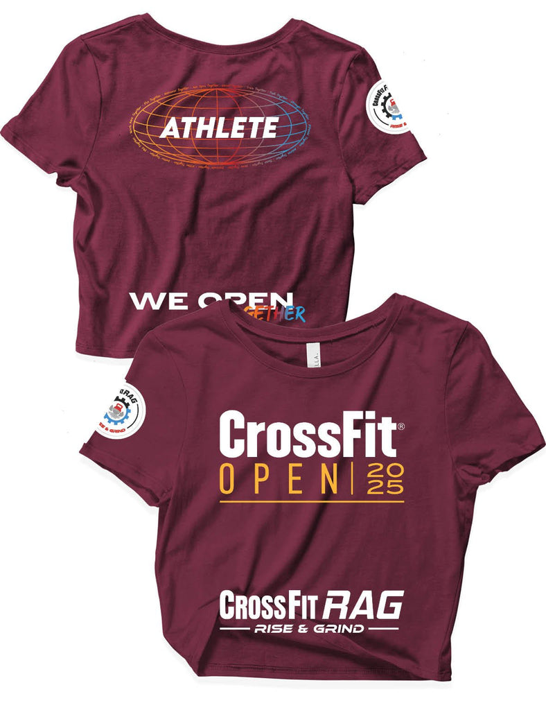 Ladies Crop Tops - Open 2025 - RAG - AMRAP