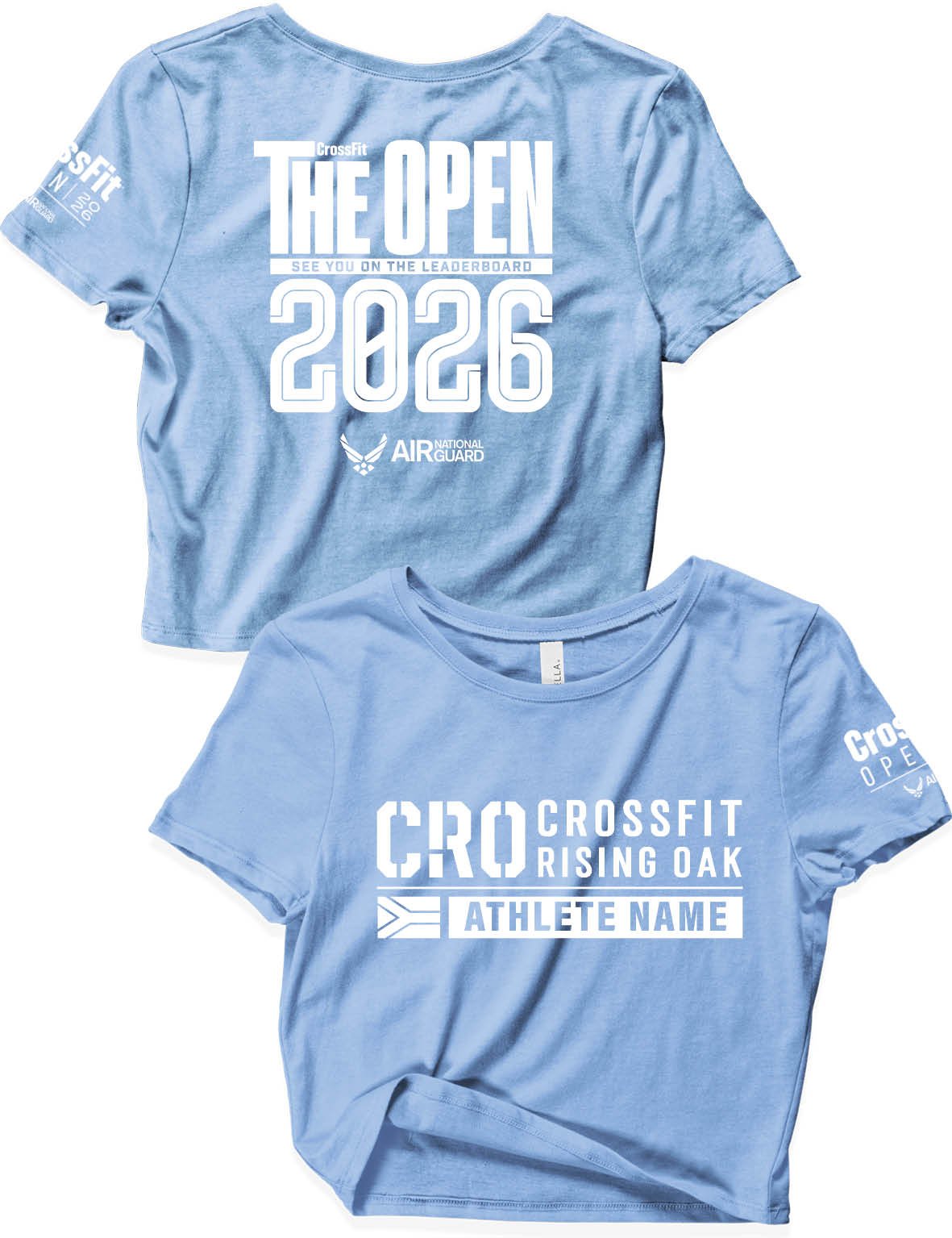 Ladies Crop Tops - Open 2026 - CrossFit Rising Oak - AMRAP