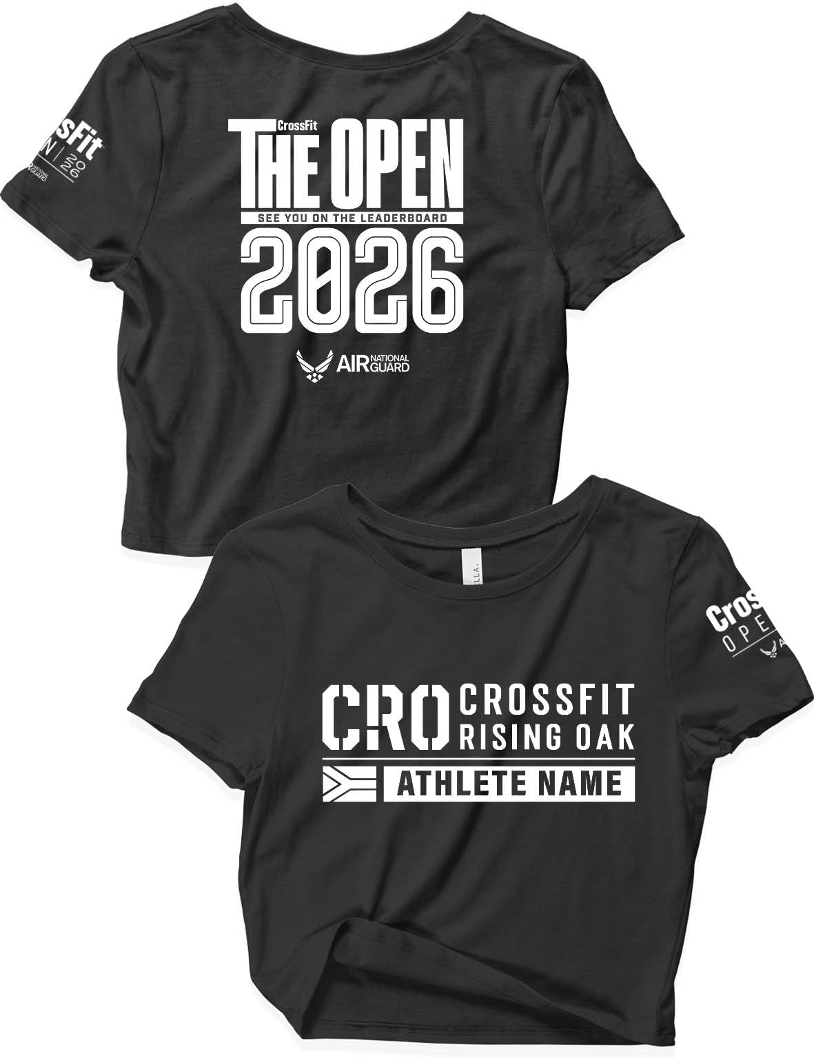 Ladies Crop Tops - Open 2026 - CrossFit Rising Oak - AMRAP