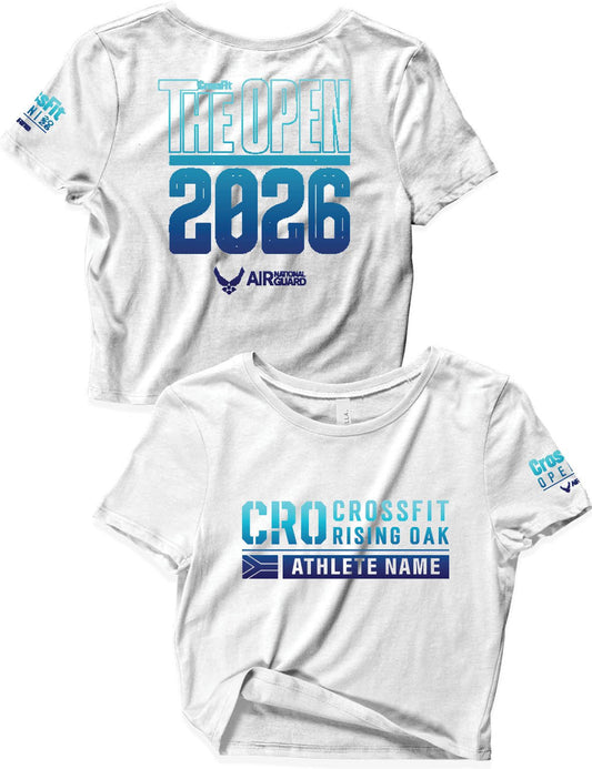 Ladies Crop Tops - Open 2026 - CrossFit Rising Oak - AMRAP