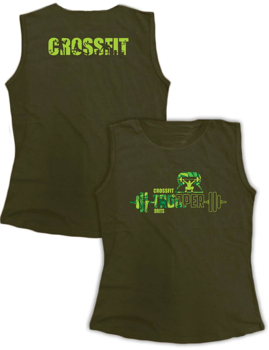 Ladies Everyday Tank Tops - Bright Camo - Trooper - AMRAP