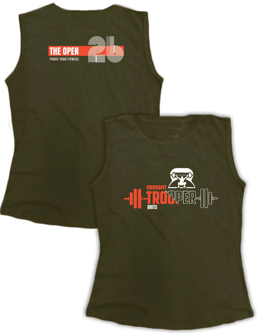 Ladies Everyday Tank Tops - Open Twirl 2026 - Trooper - AMRAP