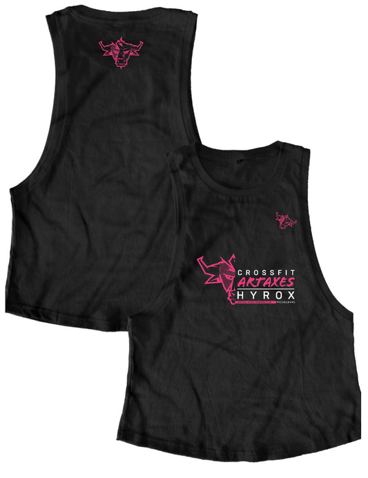 Ladies Muscle Tank Tops - Artaxes Hyrox - Artaxes - AMRAP