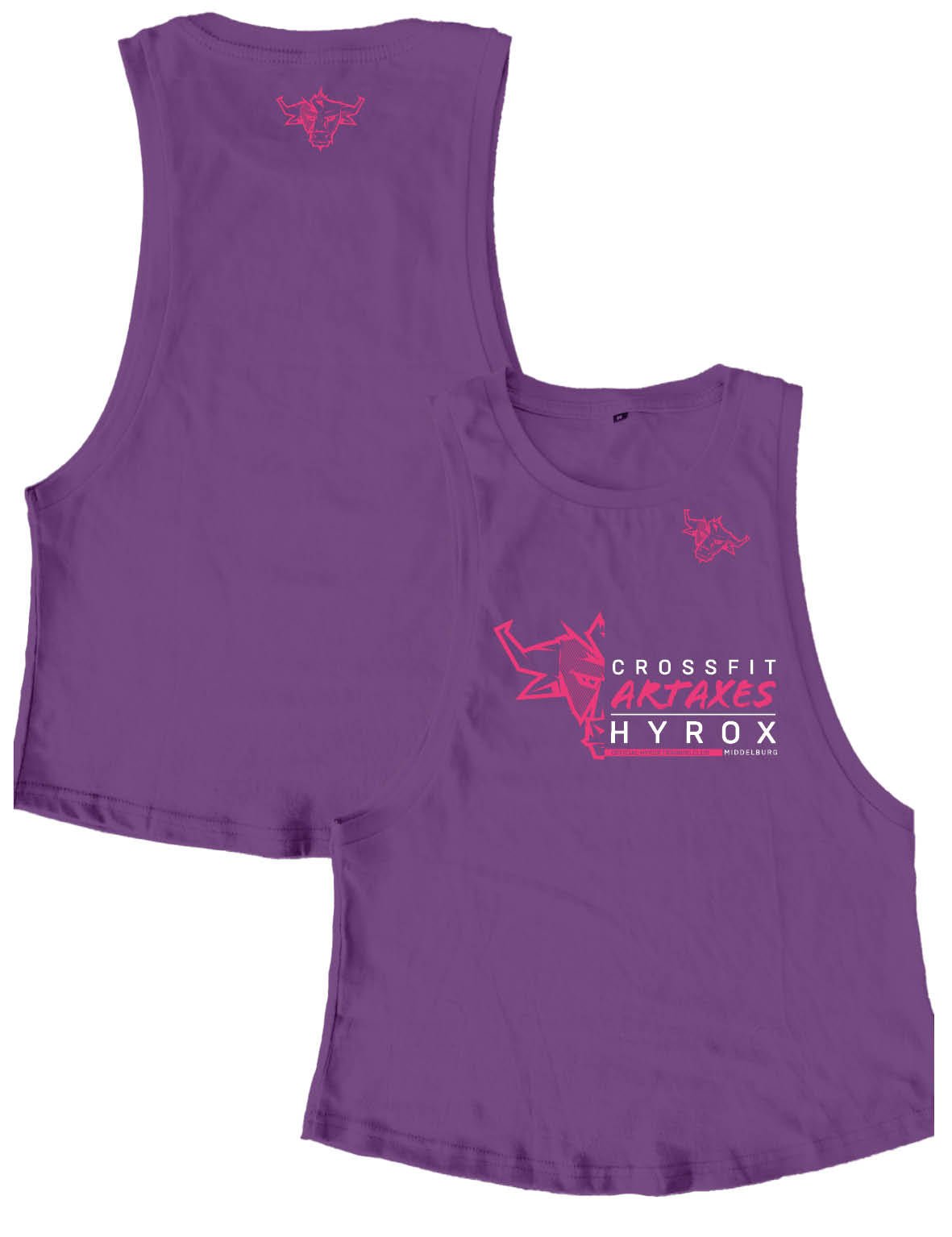 Ladies Muscle Tank Tops - Artaxes Hyrox - Artaxes - AMRAP