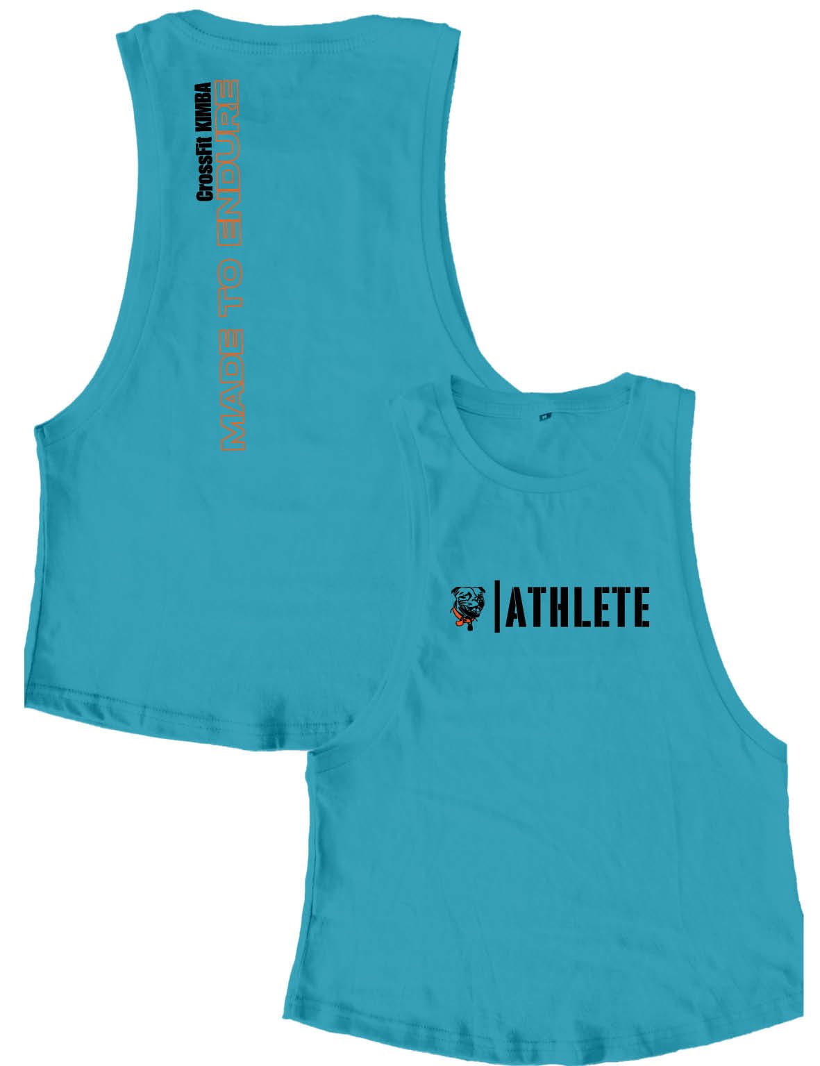 Ladies Muscle Tank Tops - Athlete - Crossfit Kimba - AMRAP