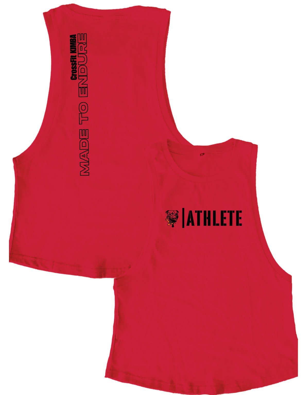 Ladies Muscle Tank Tops - Athlete - Crossfit Kimba - AMRAP