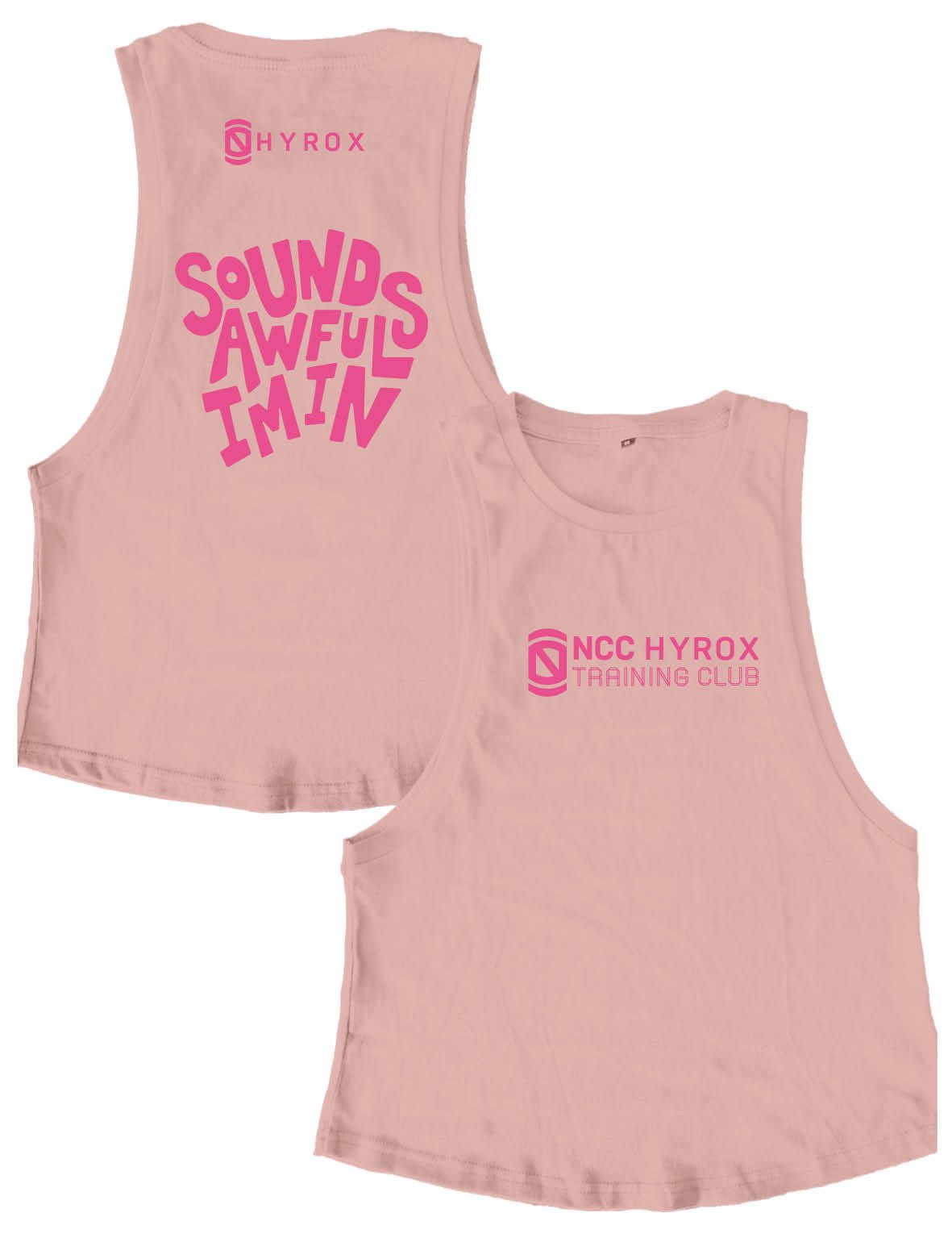 Ladies Muscle Tank Tops - Awful - Northcliff Crossfit - AMRAP