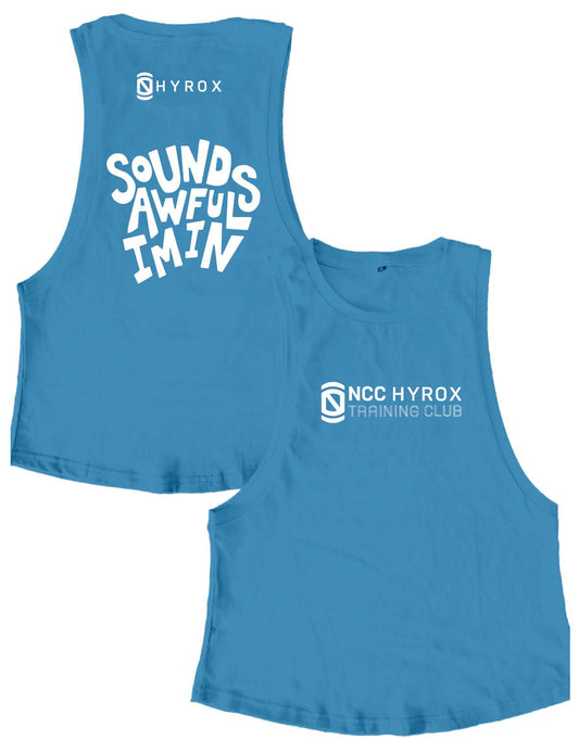 Ladies Muscle Tank Tops - Awful - Northcliff Crossfit - AMRAP