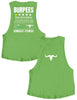 Ladies Muscle Tank Tops - Burpees - Kingsley - AMRAP