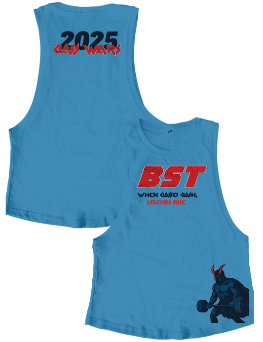 Ladies Muscle Tank Tops - Class Wars PM - Crossfit BST - AMRAP