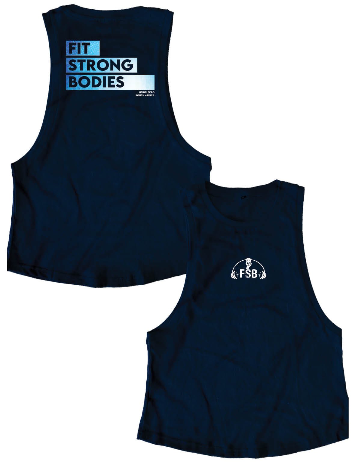 Ladies Muscle Tank Tops - FSB Block - FSB - AMRAP