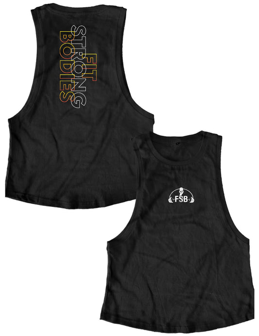 Ladies Muscle Tank Tops - FSB Gradient - FSB - AMRAP