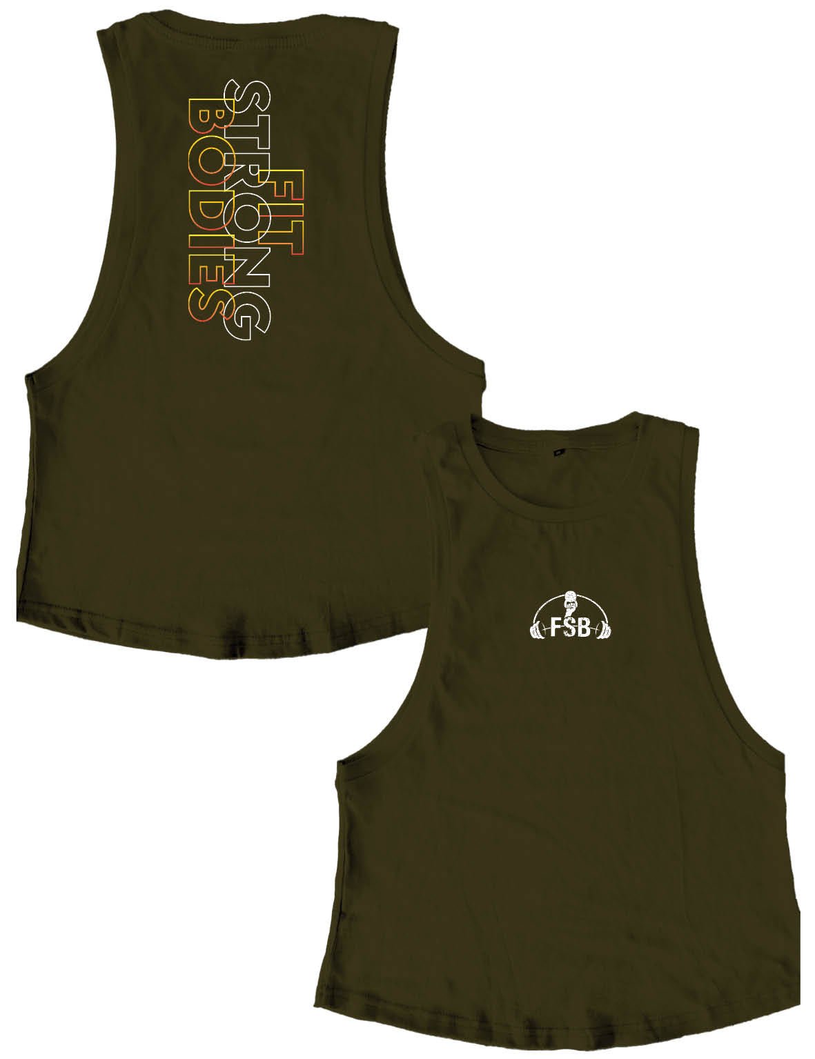 Ladies Muscle Tank Tops - FSB Gradient - FSB - AMRAP