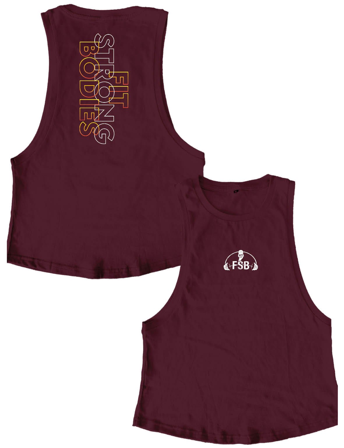 Ladies Muscle Tank Tops - FSB Gradient - FSB - AMRAP