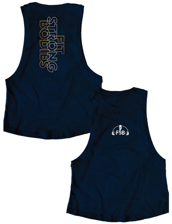 Ladies Muscle Tank Tops - FSB Gradient - FSB - AMRAP