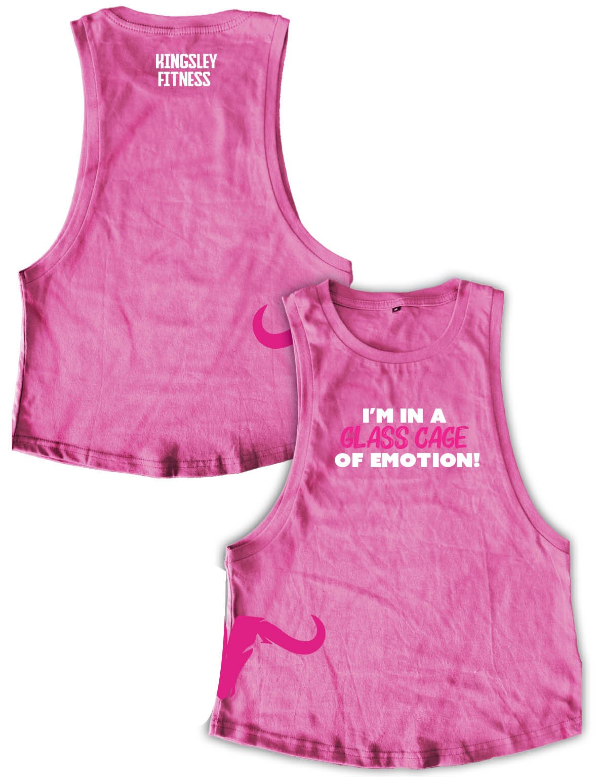 Ladies Muscle Tank Tops - Glass Cage - Kingsley - AMRAP