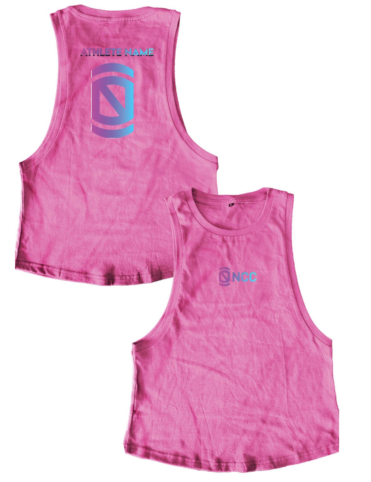 Ladies Muscle Tank Tops - Gradient - Northcliff Crossfit - AMRAP