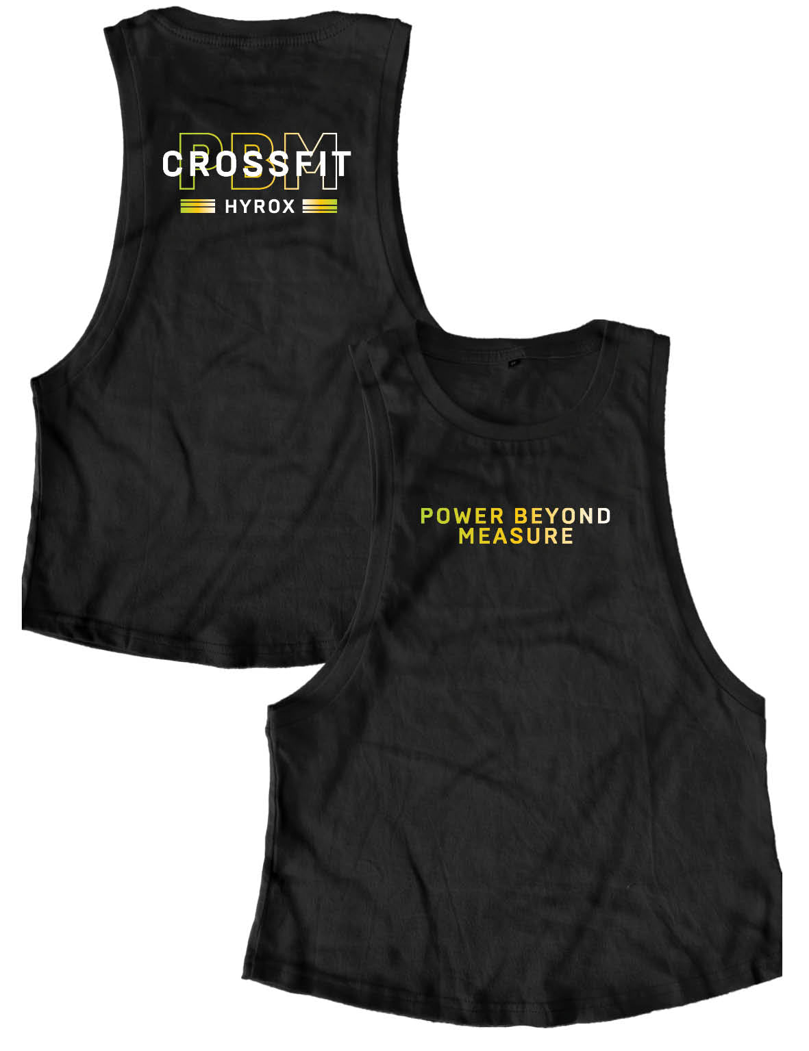 Ladies Muscle Tank Tops - Hyrox Gradient - PBM - AMRAP