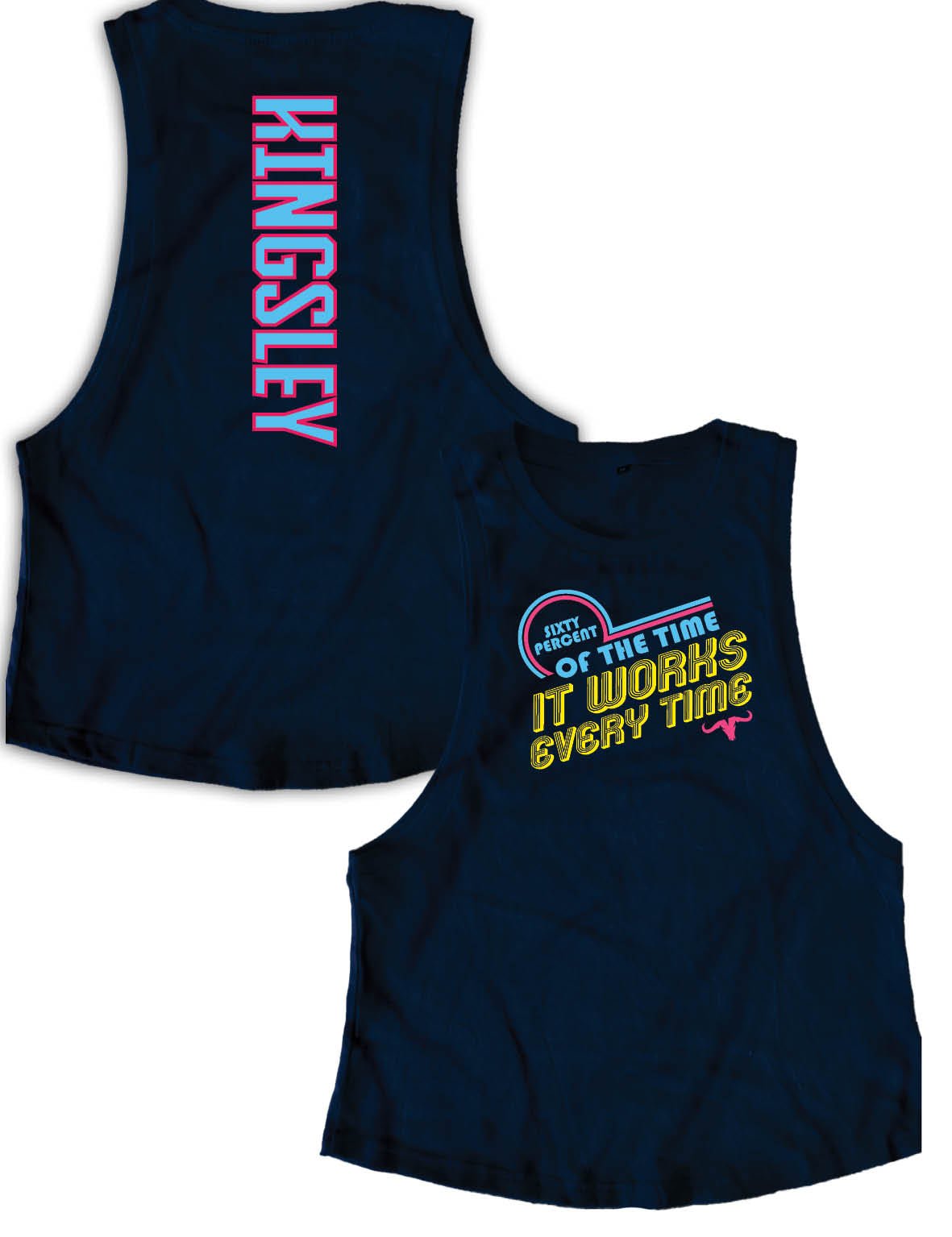 Ladies Muscle Tank Tops - It Works - Kingsley - AMRAP