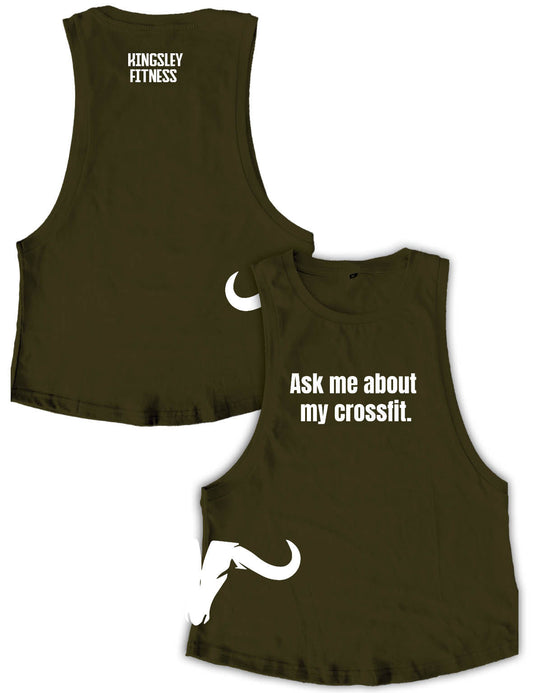 Ladies Muscle Tank Tops - Jail - Kingsley - AMRAP