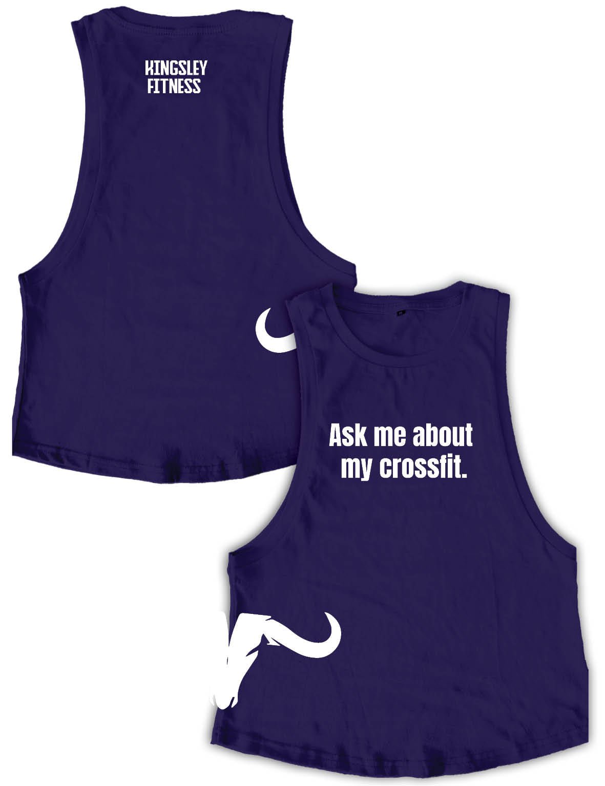 Ladies Muscle Tank Tops - Jail - Kingsley - AMRAP