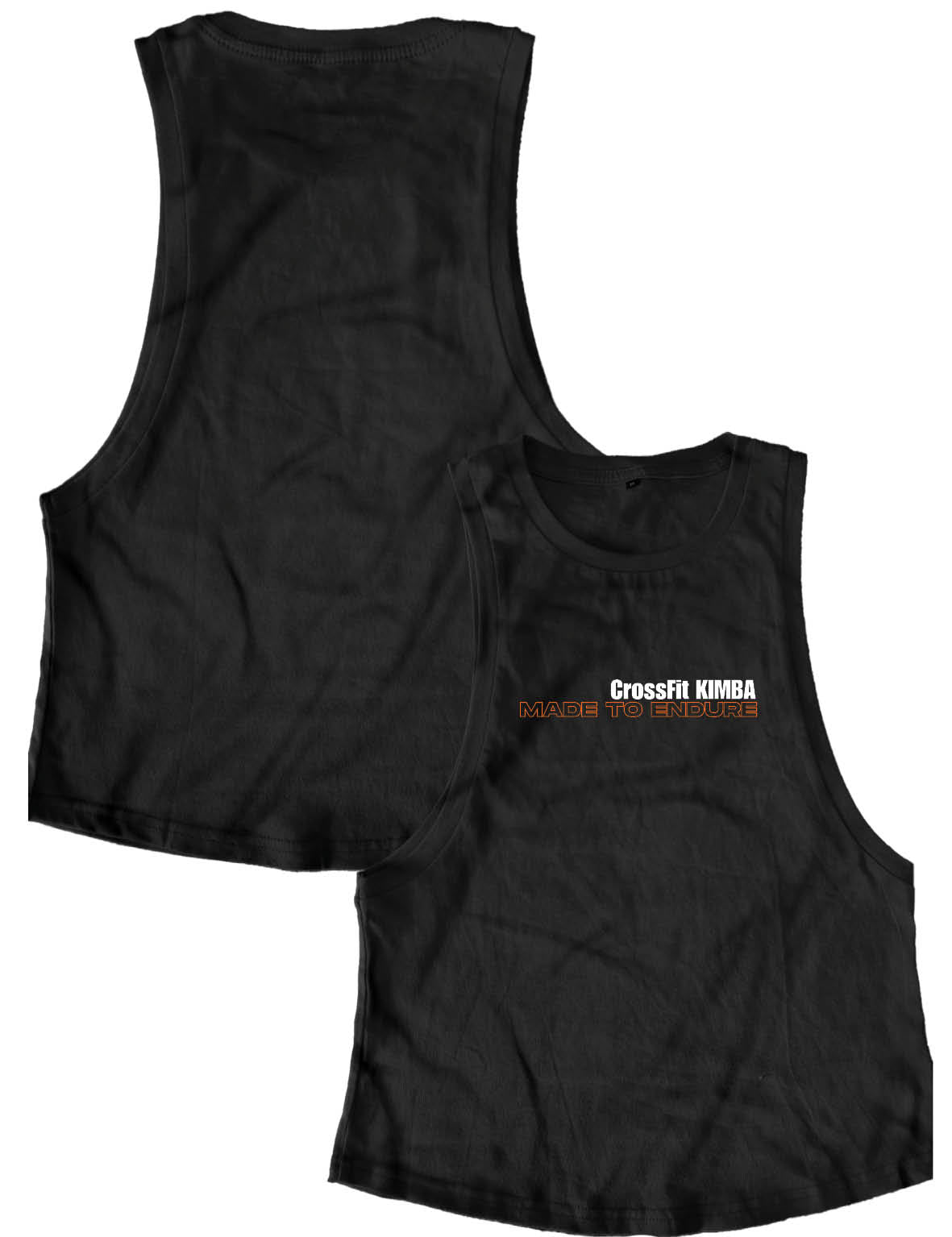Ladies Muscle Tank Tops - Made to endure - Crossfit Kimba - AMRAP