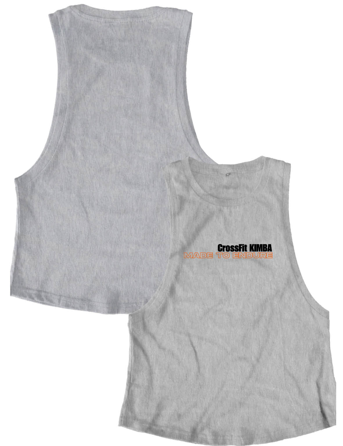 Ladies Muscle Tank Tops - Made to endure - Crossfit Kimba - AMRAP