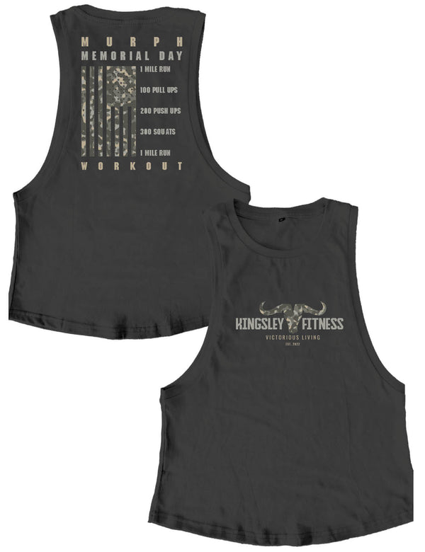 Ladies Muscle Tank Tops - Murph - Kingsley - AMRAP