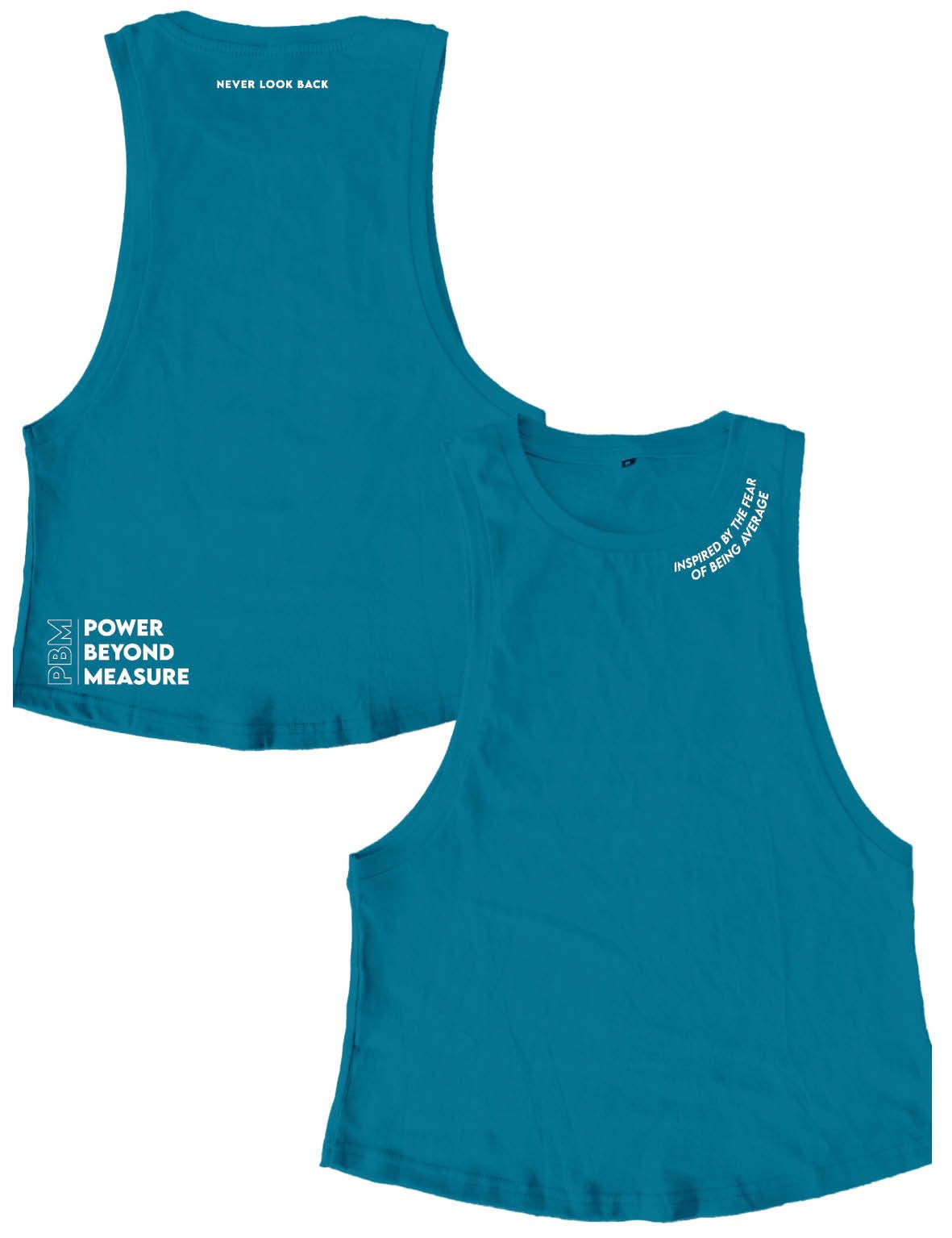 Ladies Muscle Tank Tops - Never look back - PBM - AMRAP